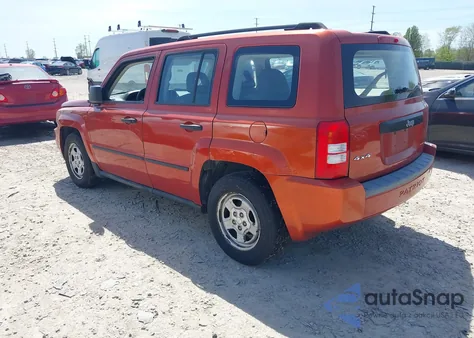 2009 Jeep Patriot Sport из США, поврежденный, VIN 1J4FF28B49D176513